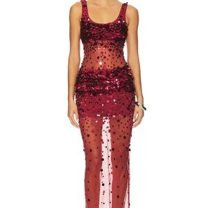 Lydia Sequin Maxi Dress